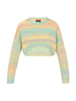 MyMo Damen Pullover in gelb