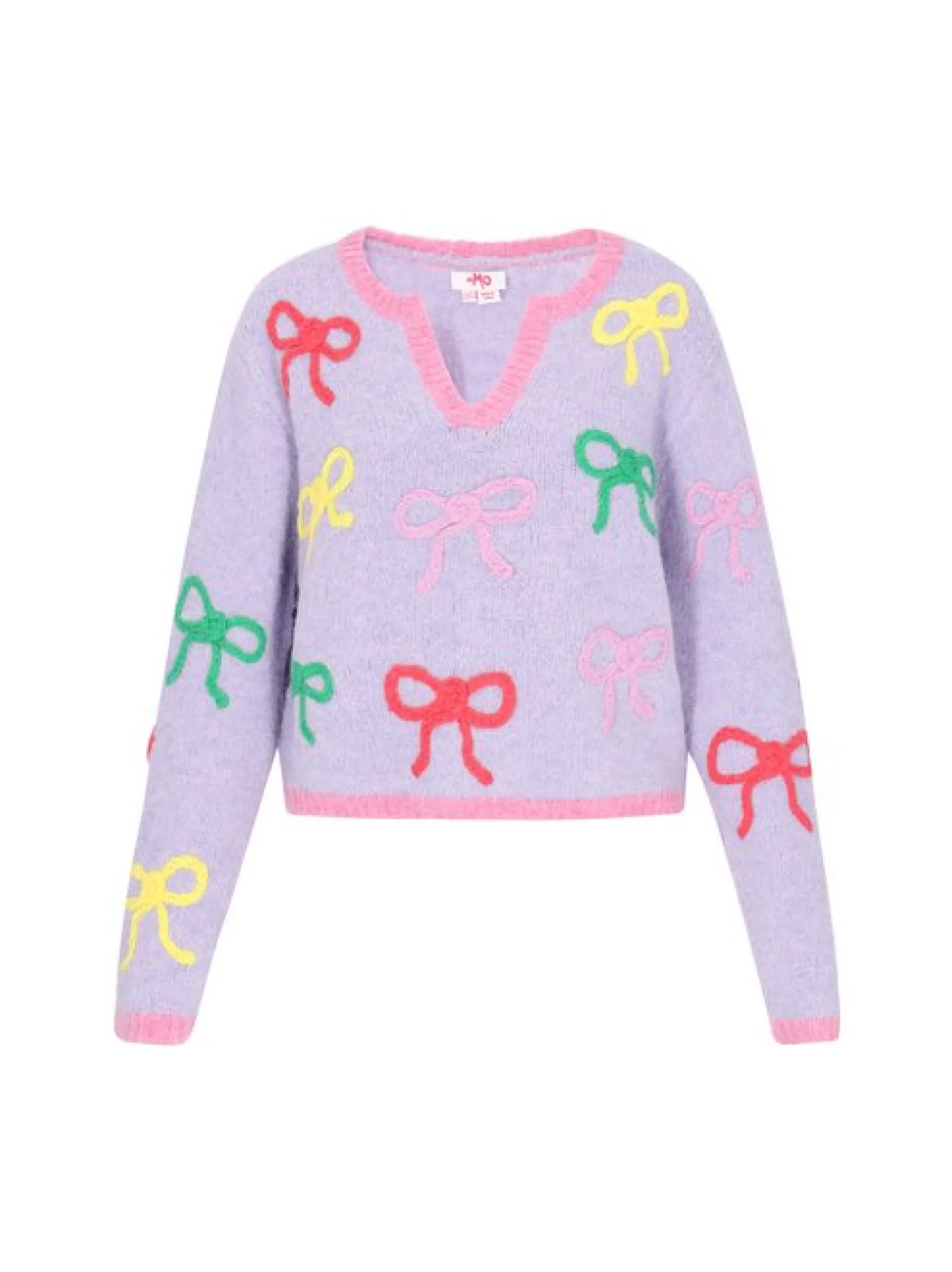 MyMo Damen Pullover in lila
