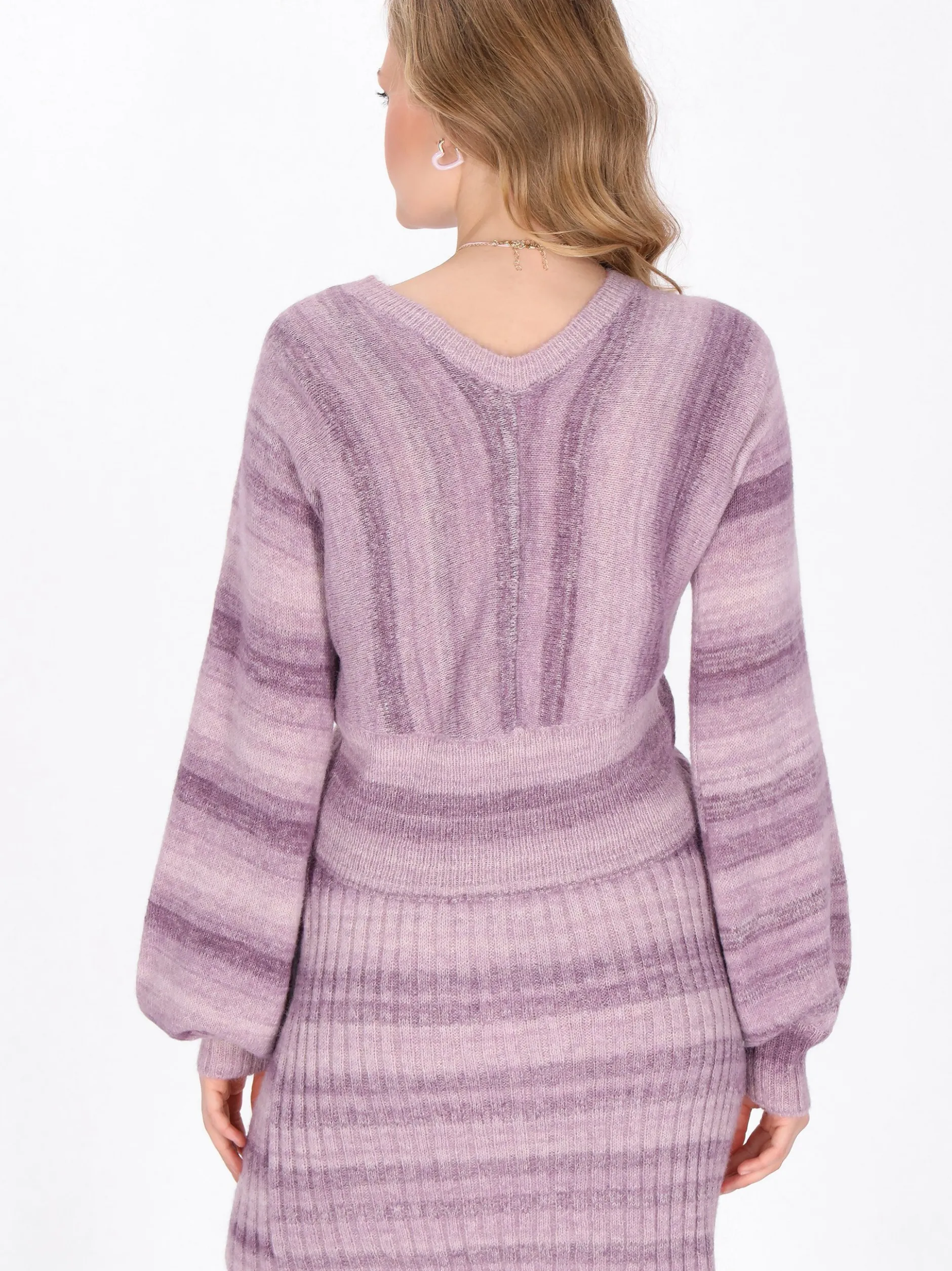 MyMo Damen Pullover in mehrfarbig