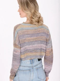 MyMo Damen Pullover in mehrfarbig
