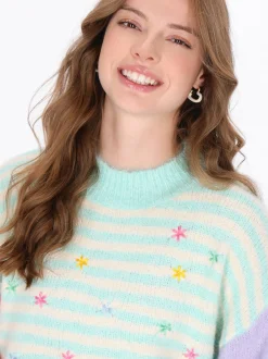 MyMo Damen Pullover in mint