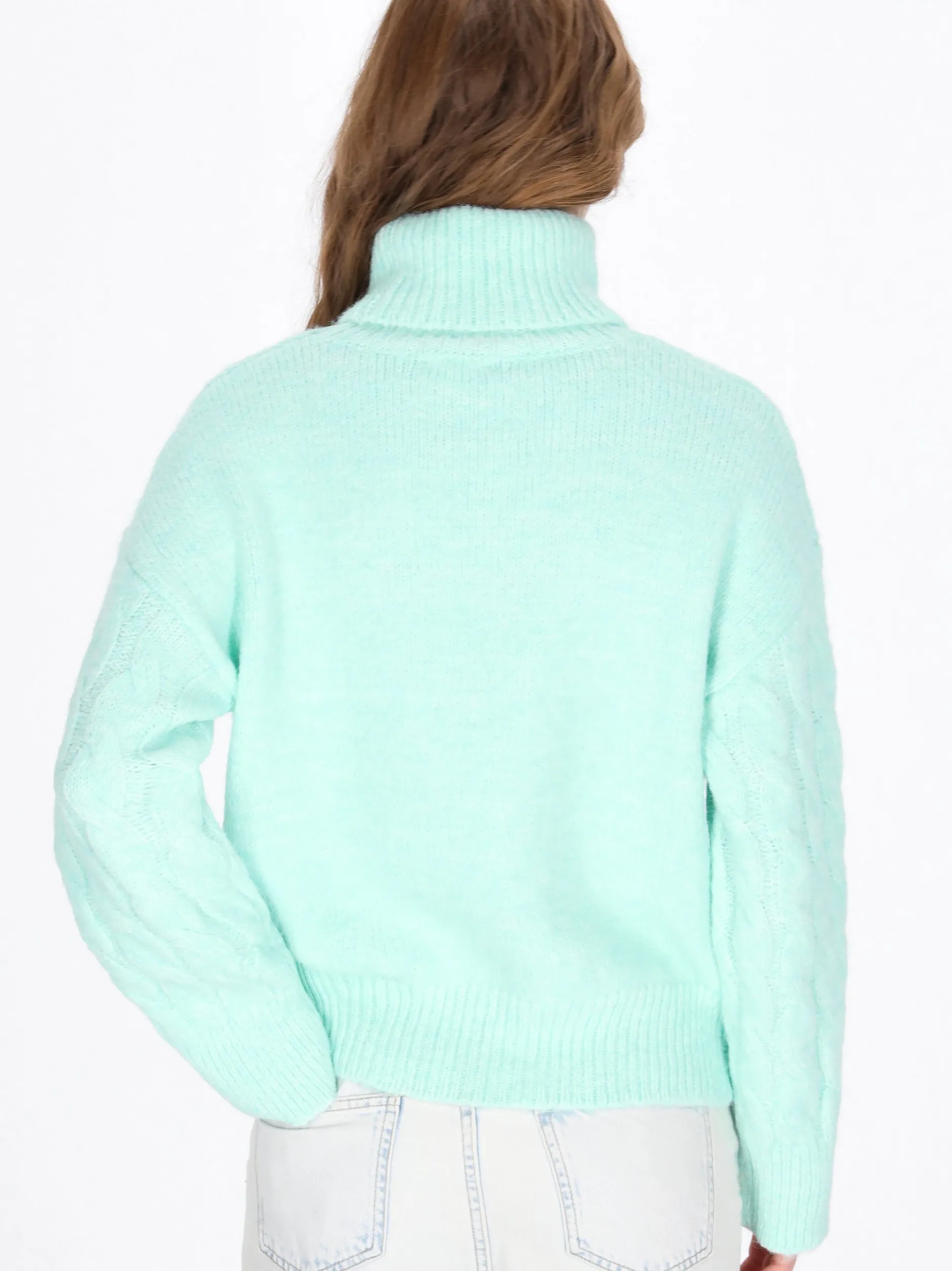 MyMo Damen Pullover in mint