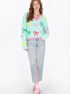 MyMo Damen Pullover in mint