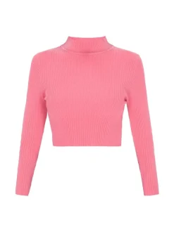 MyMo Damen Pullover in pink