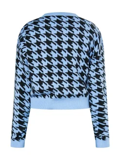 MyMo Damen Pullover in schwarz - Ausschnitt: Rundhals