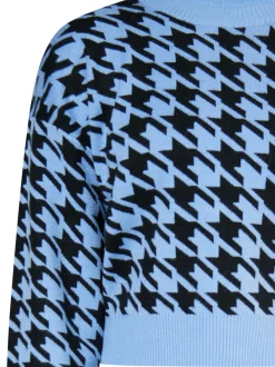 MyMo Damen Pullover in schwarz - Ausschnitt: Rundhals