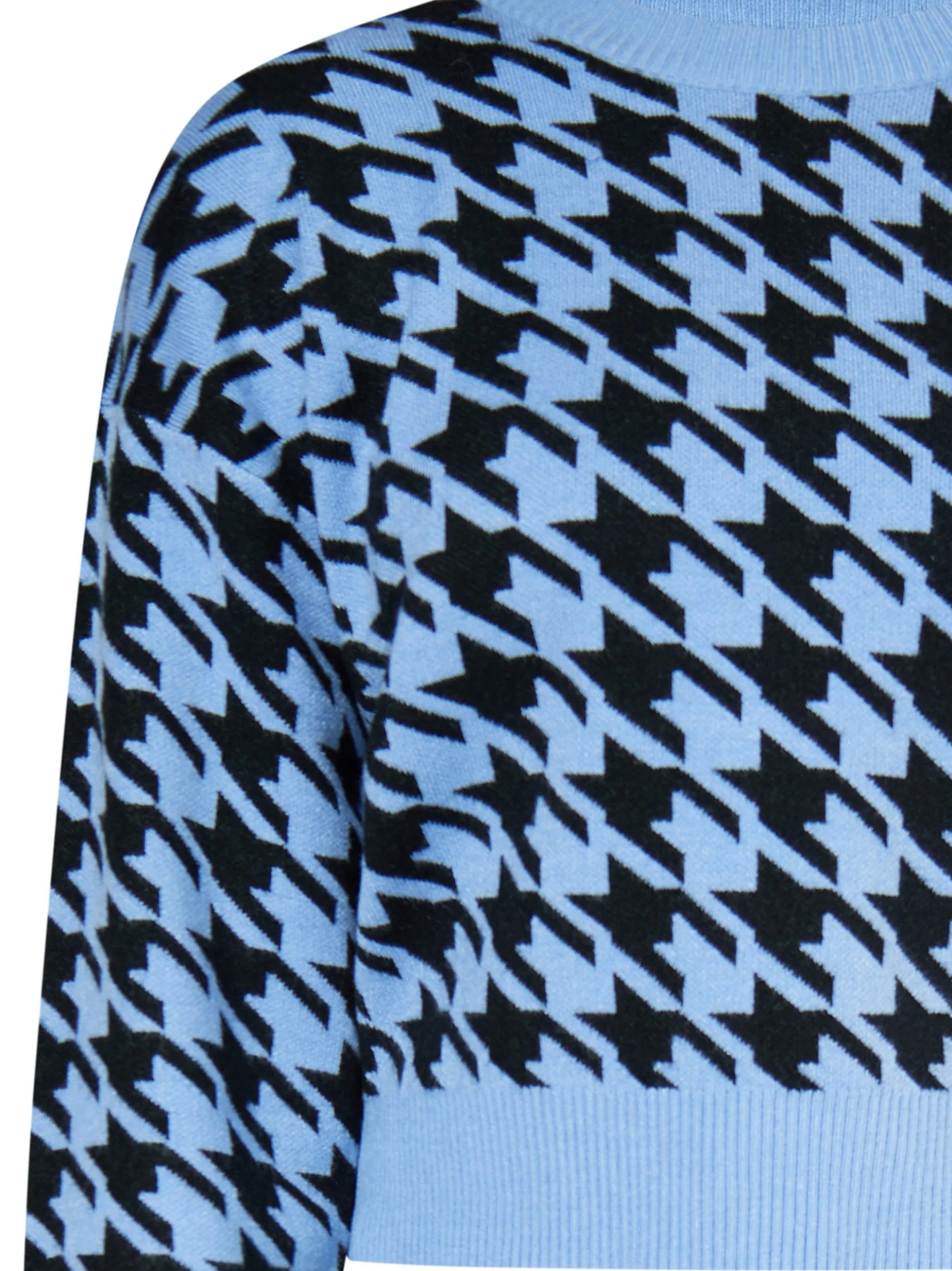 MyMo Damen Pullover in schwarz - Ausschnitt: Rundhals