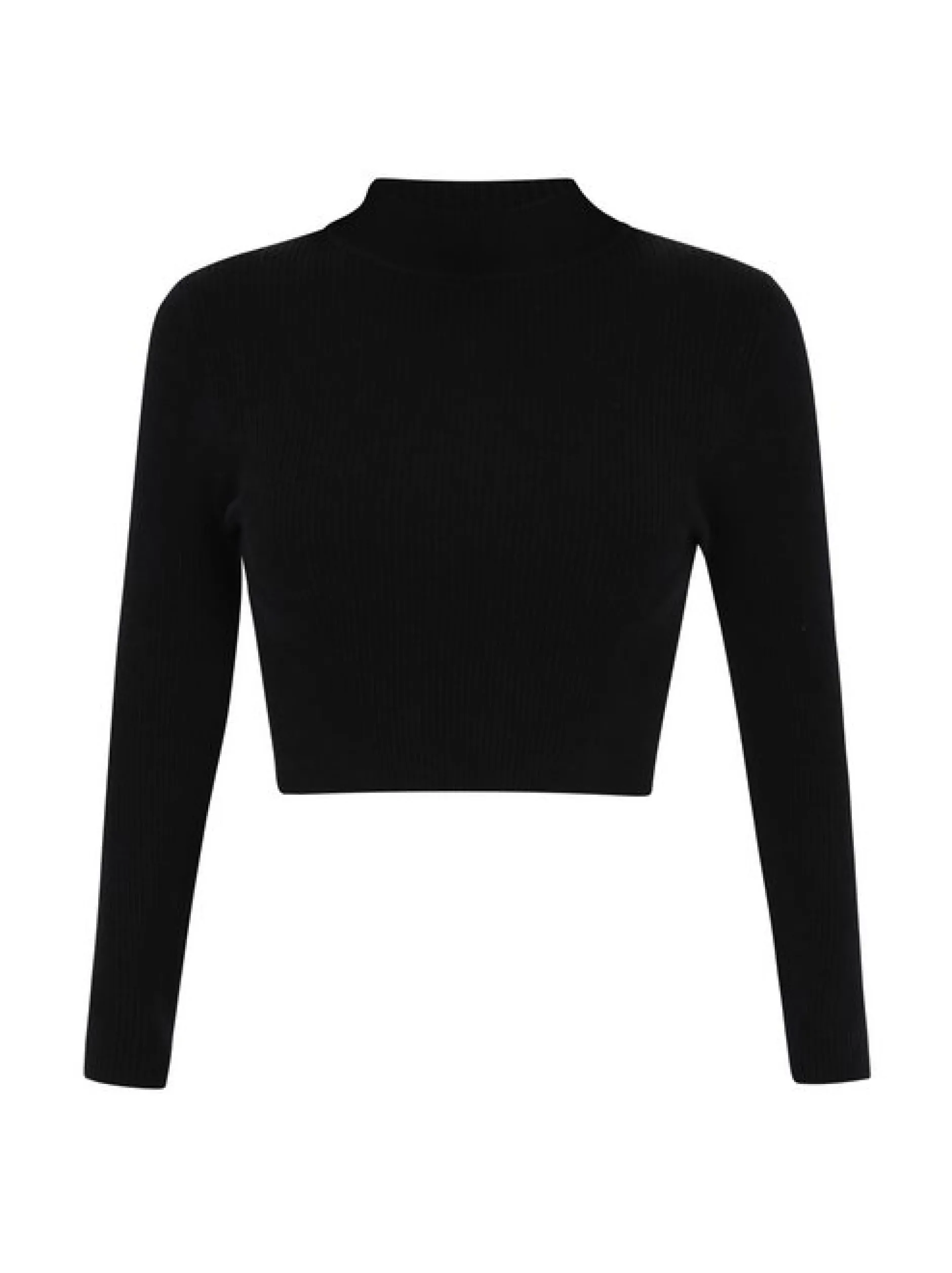 MyMo Damen Pullover in schwarz