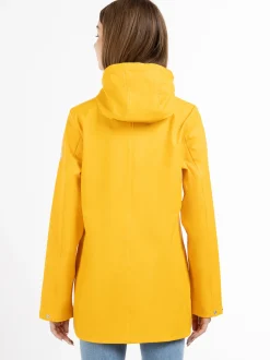MyMo Damen Regenjacke in gelb