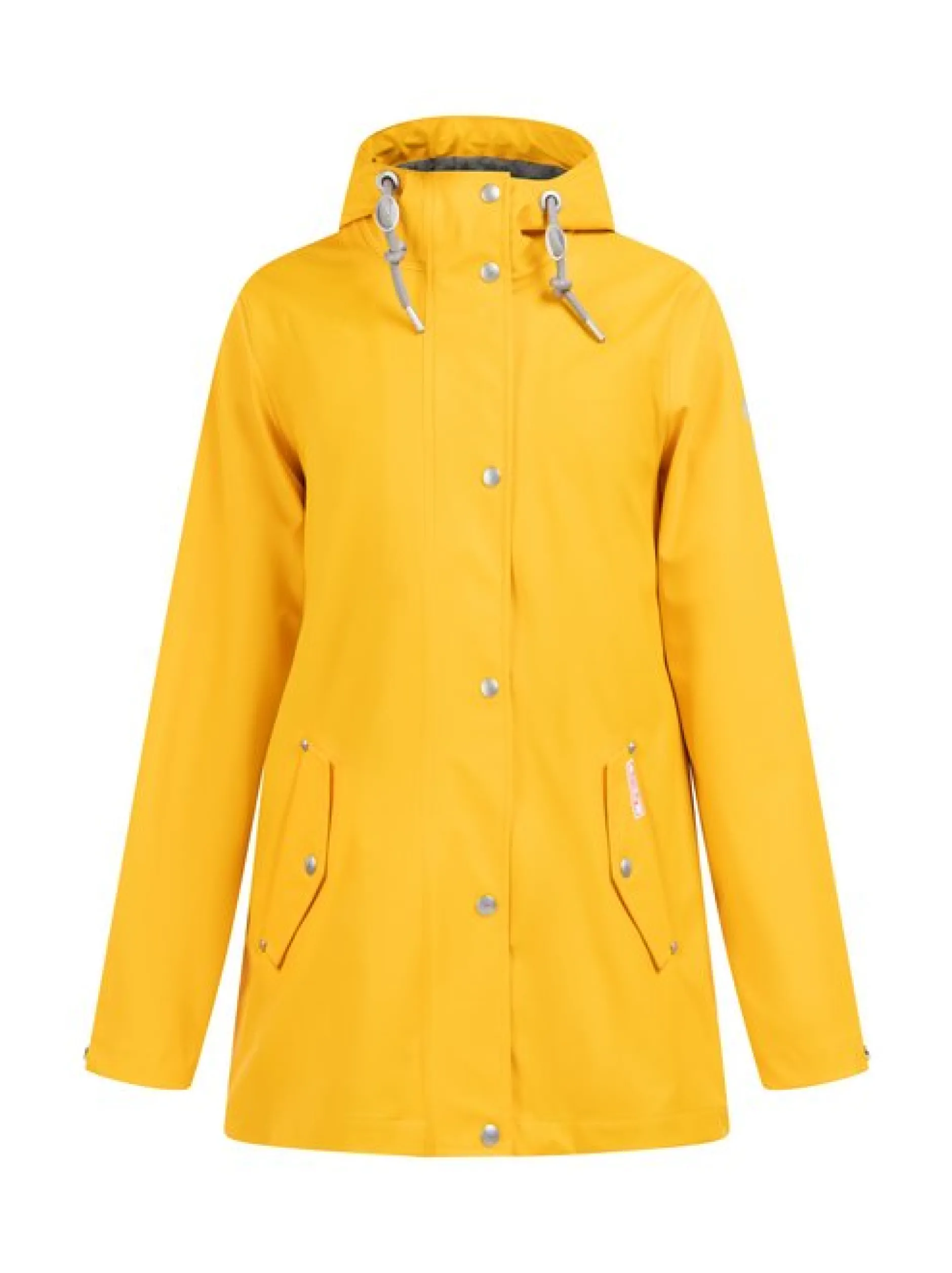 MyMo Damen Regenjacke in gelb