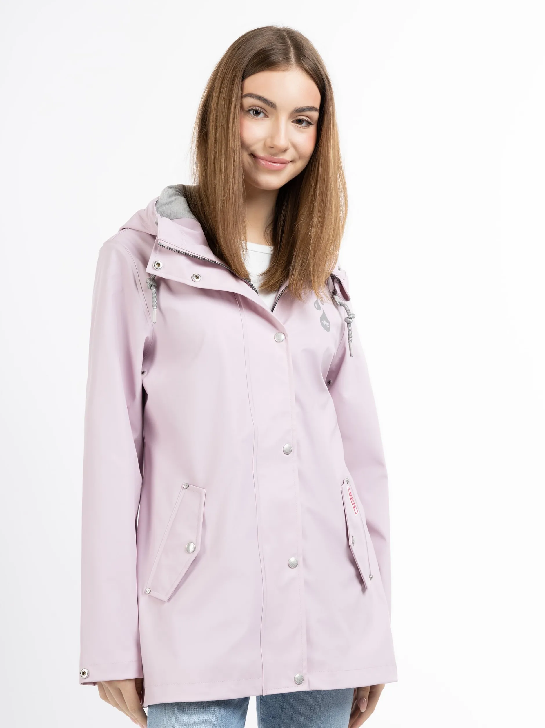 MyMo Damen Regenjacke in rosa