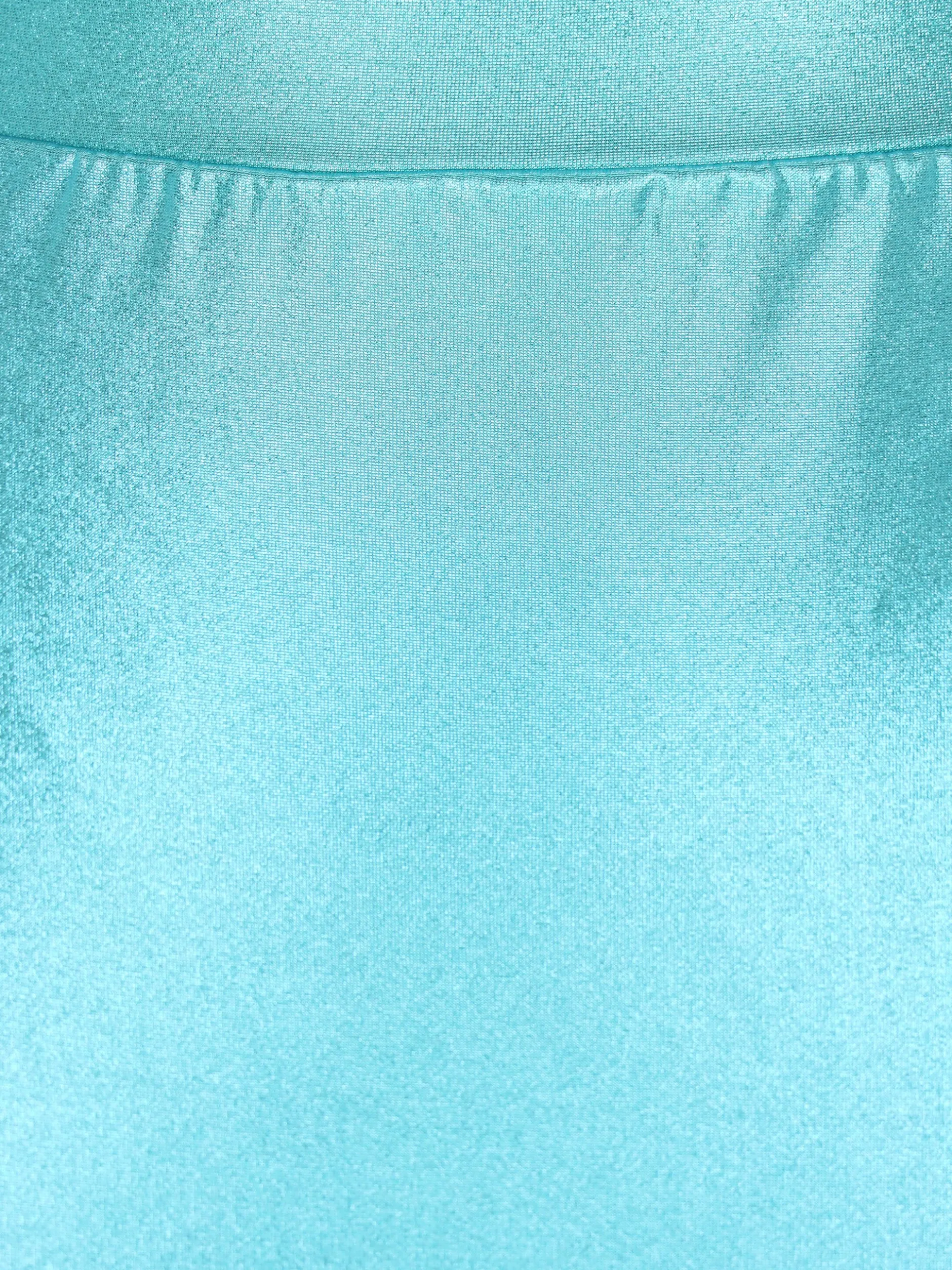 MyMo Damen Rock in aqua - Länge: kurz