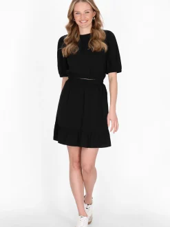 MyMo Damen Rock in schwarz