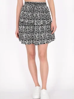 MyMo Damen Rock in schwarz