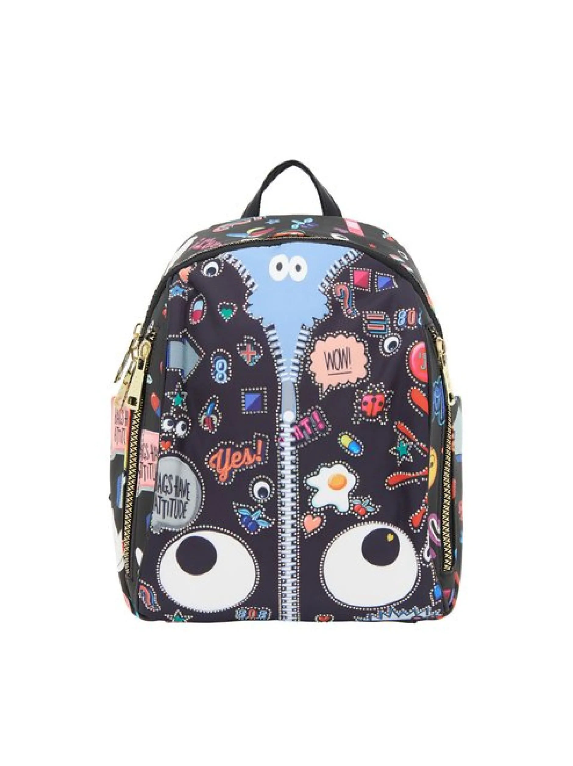 MyMo Damen Rucksack in schwarz