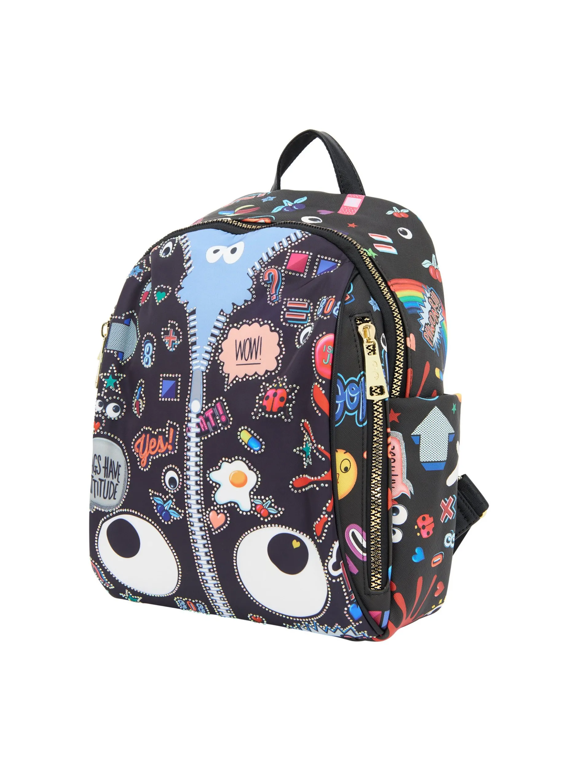 MyMo Damen Rucksack in schwarz