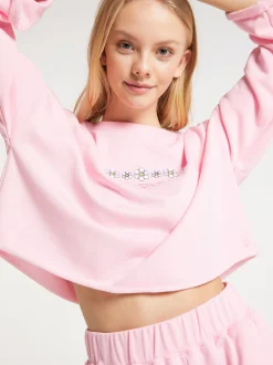 MyMo Damen Set in rosa - Ausschnitt: Rundhals