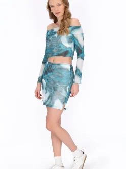 MyMo Damen Shirt in aqua