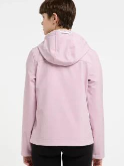 MyMo Damen Softshelljacke in rosa