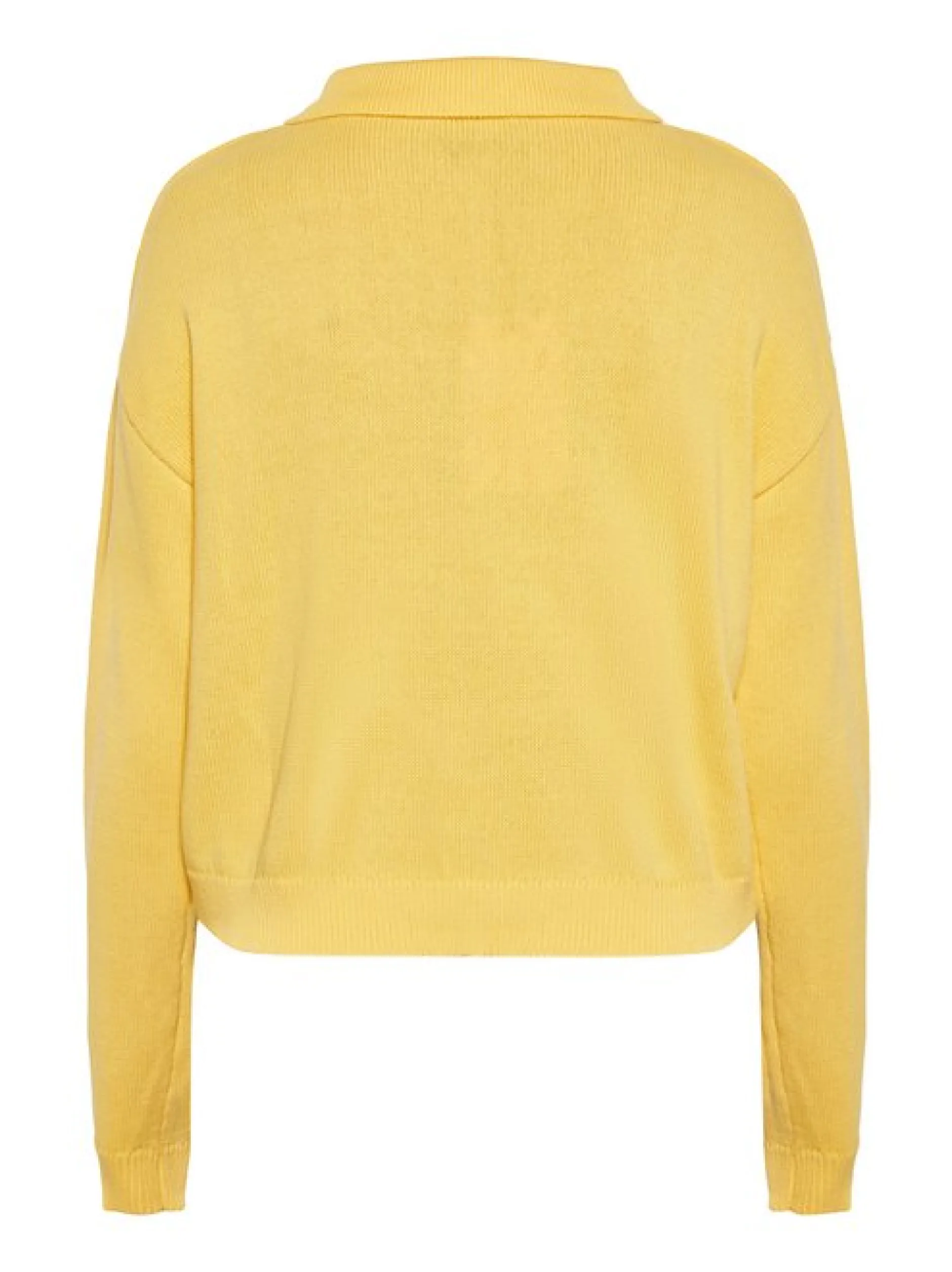 MyMo Damen Strickjacke in gelb