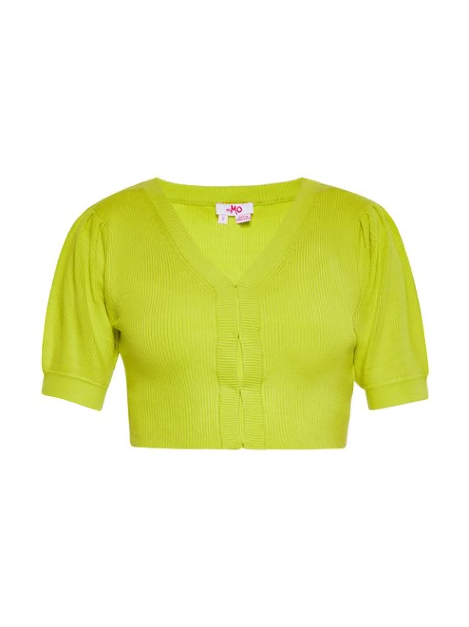 MyMo Damen Strickjacke in grün