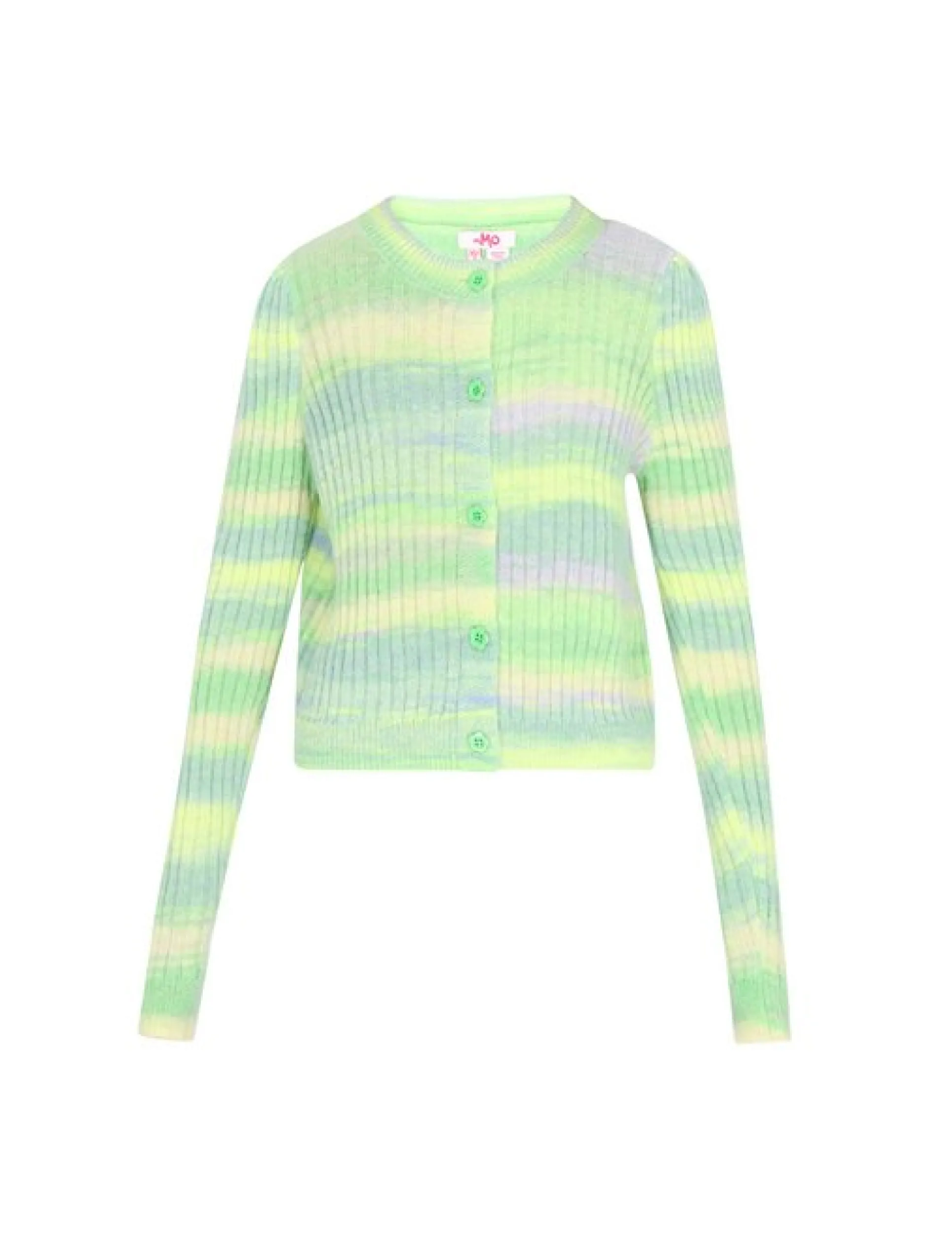 MyMo Damen Strickjacke in mehrfarbig