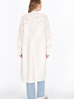 MyMo Damen Strickjacke in melange
