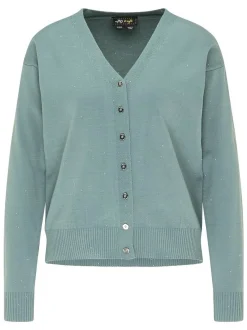 MyMo Damen Strickjacke in mint