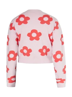 MyMo Damen Strickjacke in pink