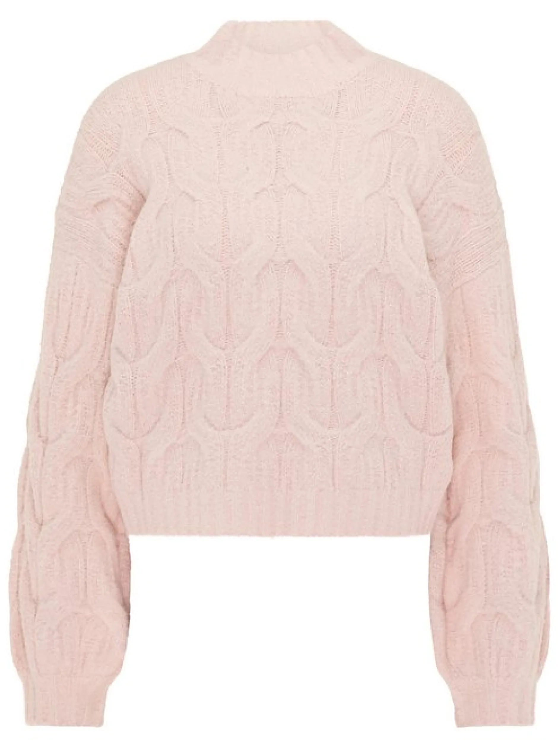 MyMo Damen Strickpullover in altrosa