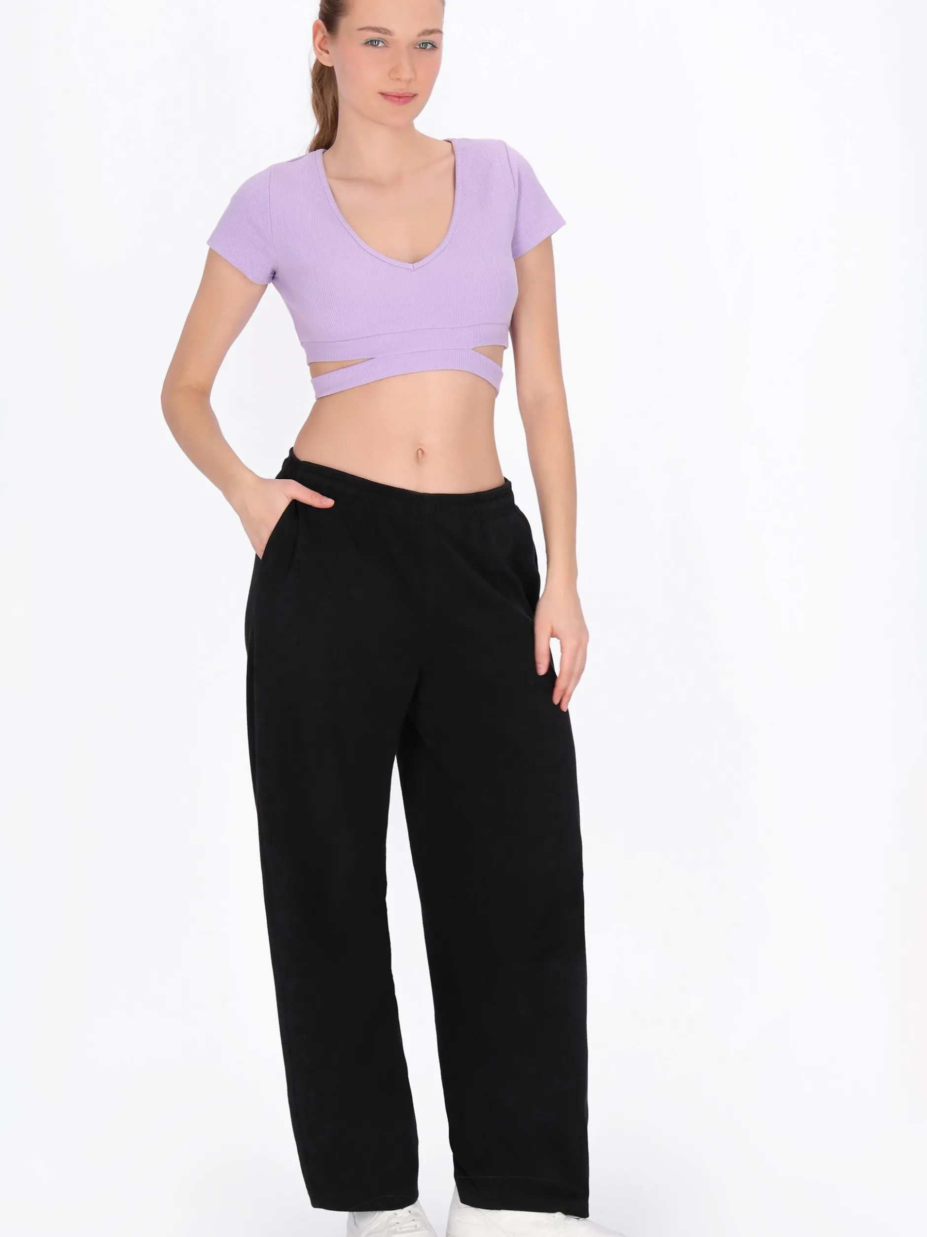 MyMo Damen Top in flieder