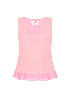 MyMo Damen Top in pink - Ausschnitt: Rundhals