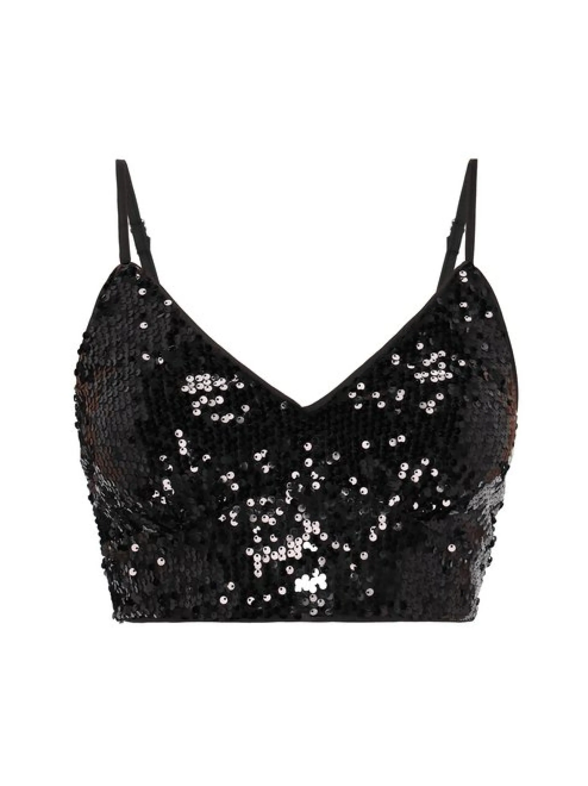 MyMo Damen Top in schwarz