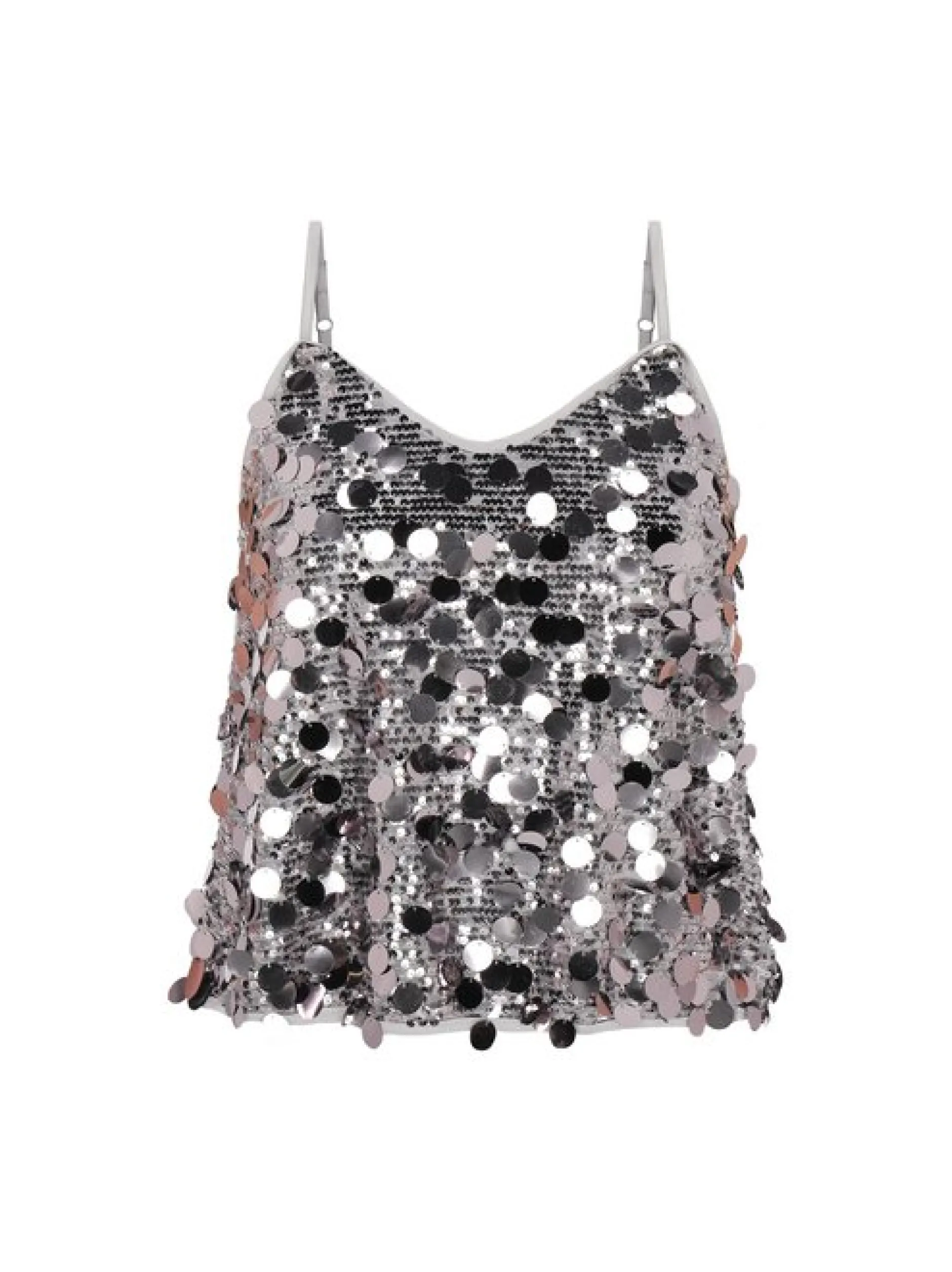 MyMo Damen Top in silber