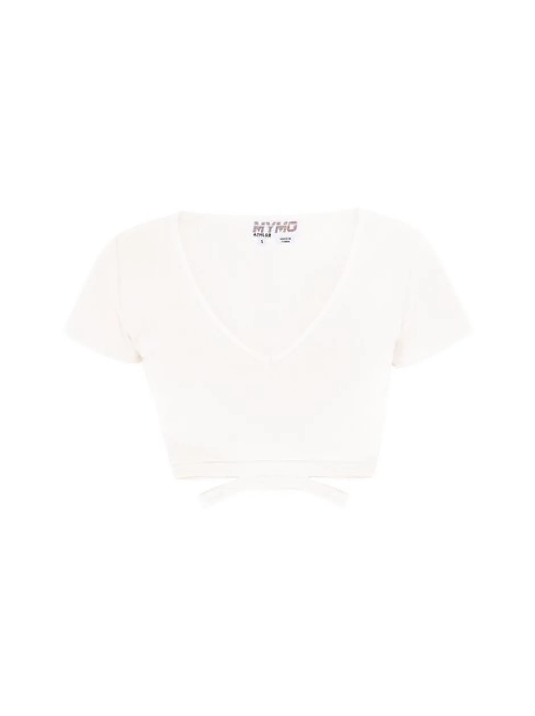 MyMo Damen Top in weiß