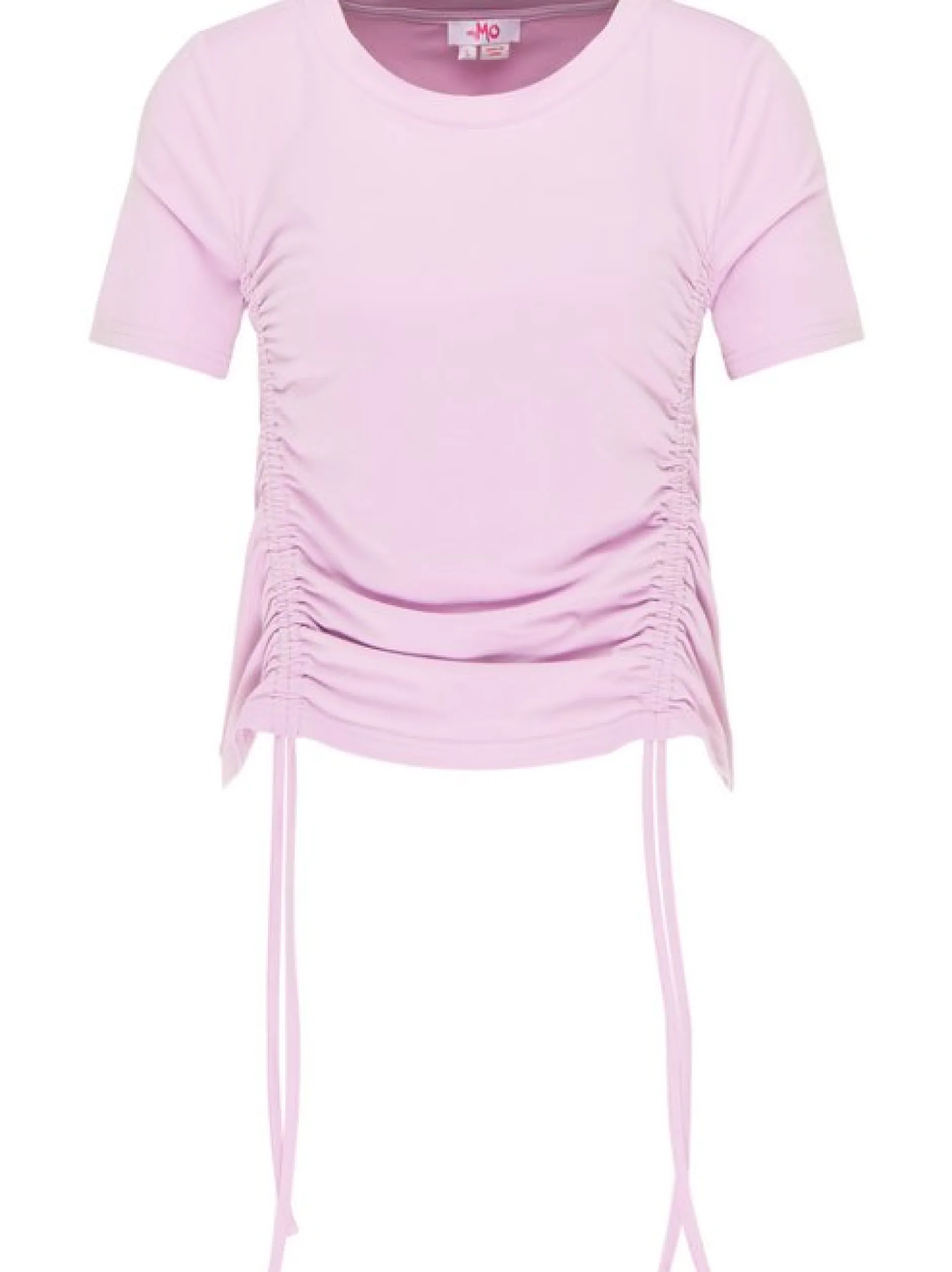 MyMo Damen T-Shirt in lila - Ausschnitt: Rundhals