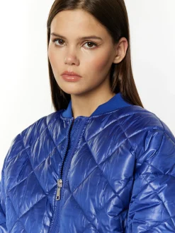 MyMo Damen wattierter Blouson in royal