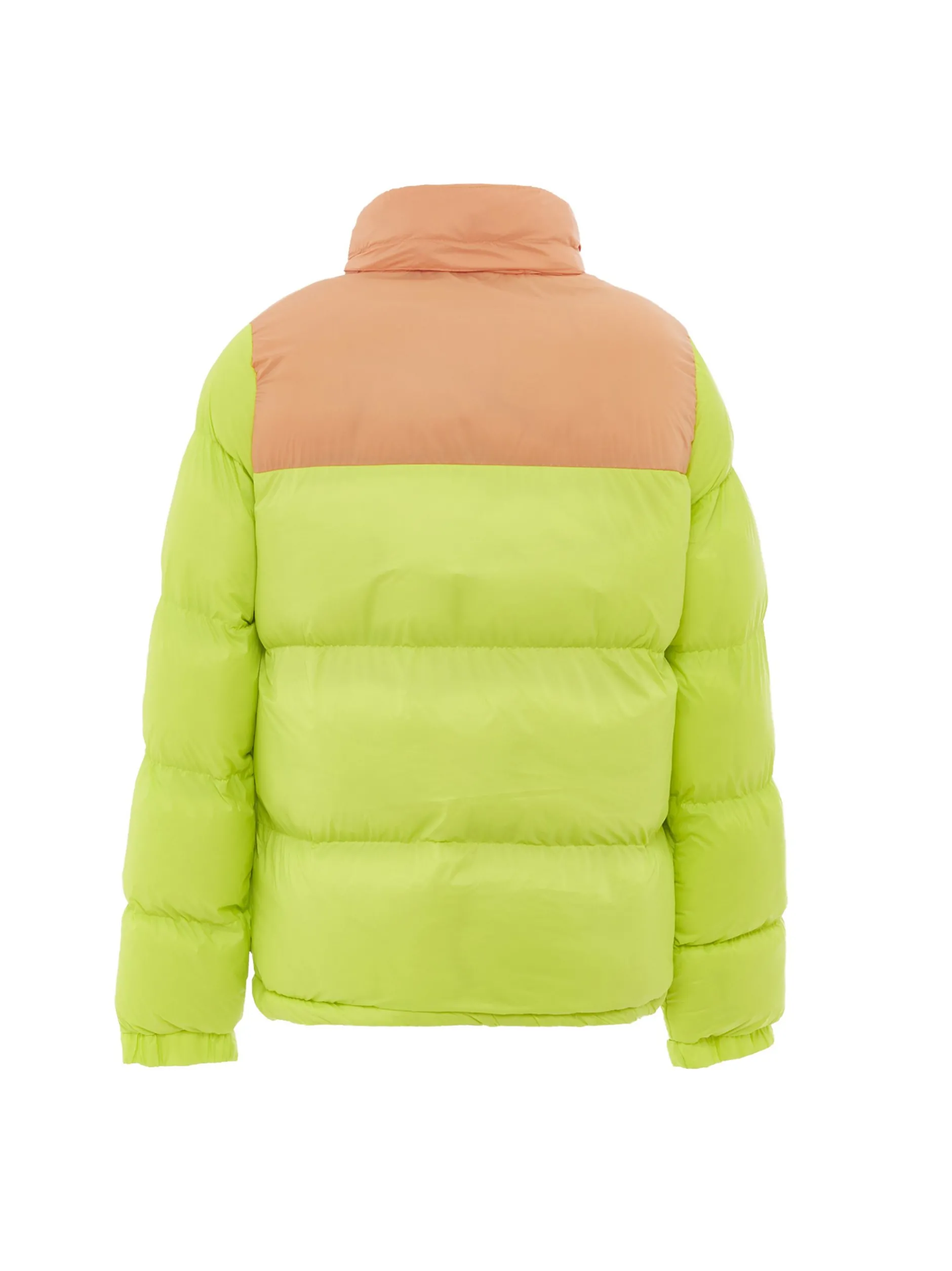 MyMo Damen Wattierte Steppjacke in limone