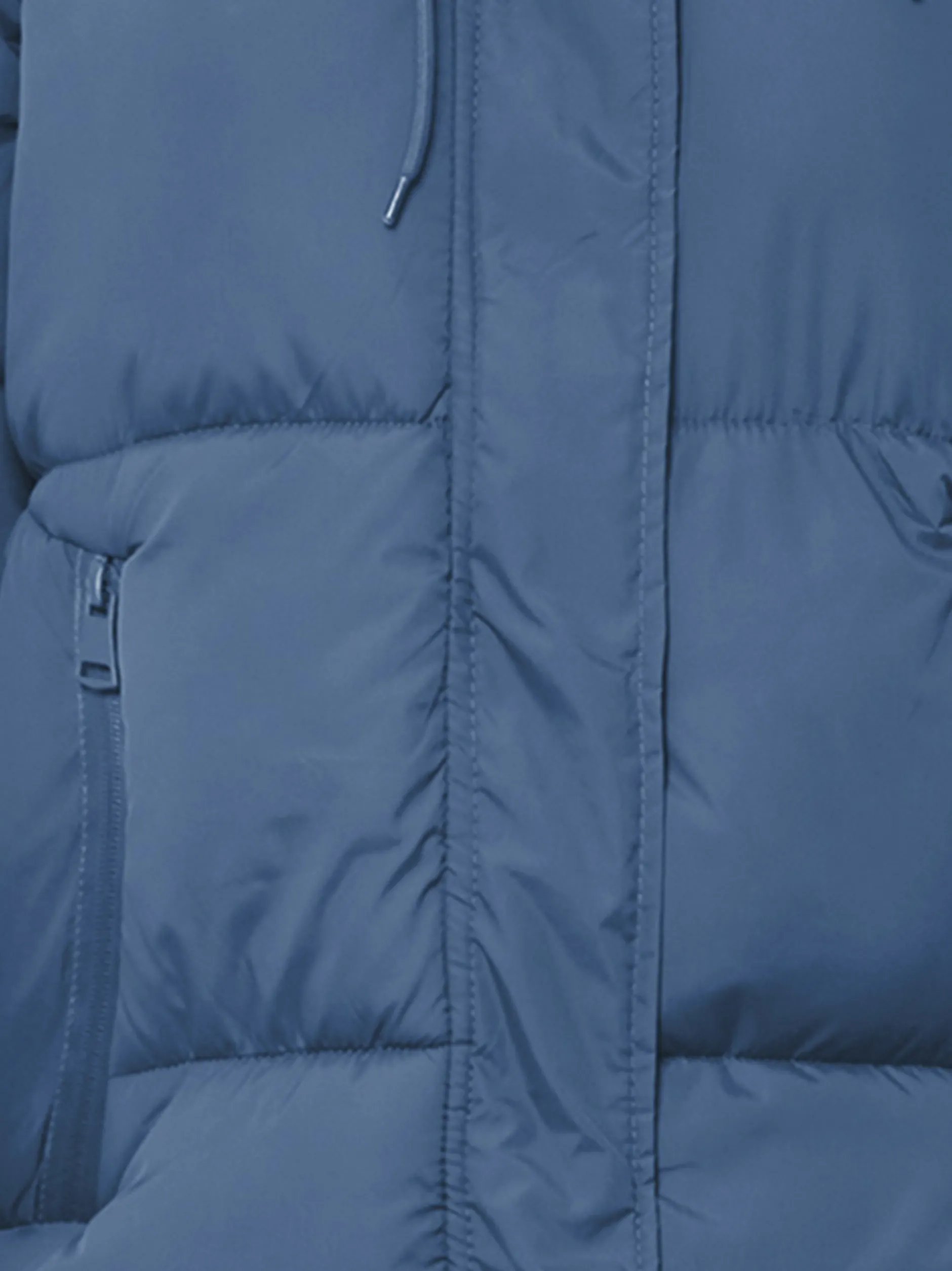 MyMo Damen Wattierte Steppjacke in schwarz