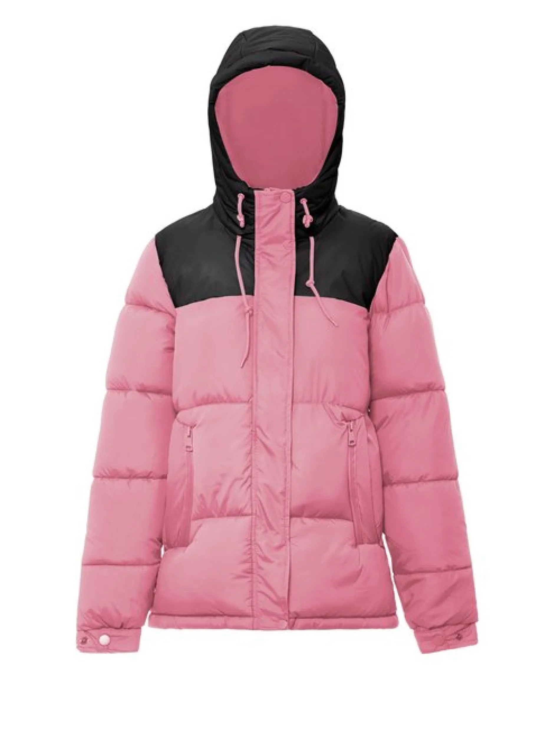 MyMo Damen Wattierte Steppjacke in mehrfarbig