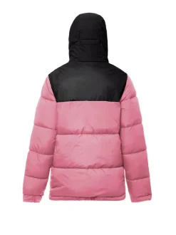 MyMo Damen Wattierte Steppjacke in mehrfarbig