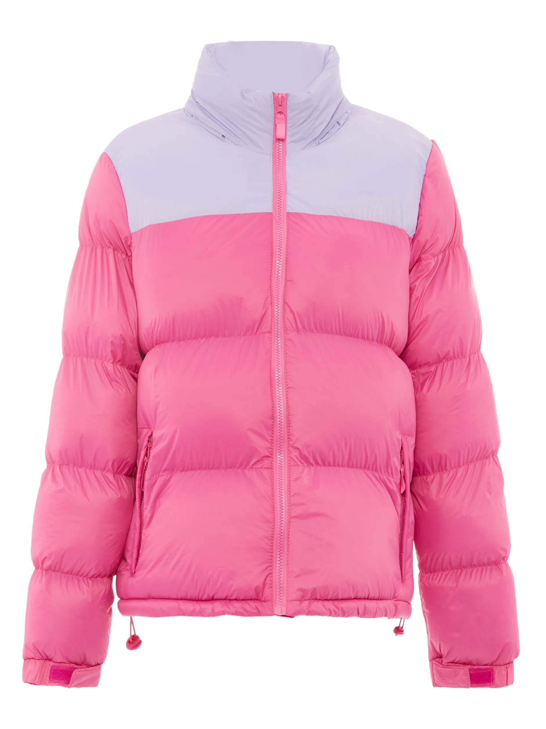 MyMo Damen Wattierte Steppjacke in pink