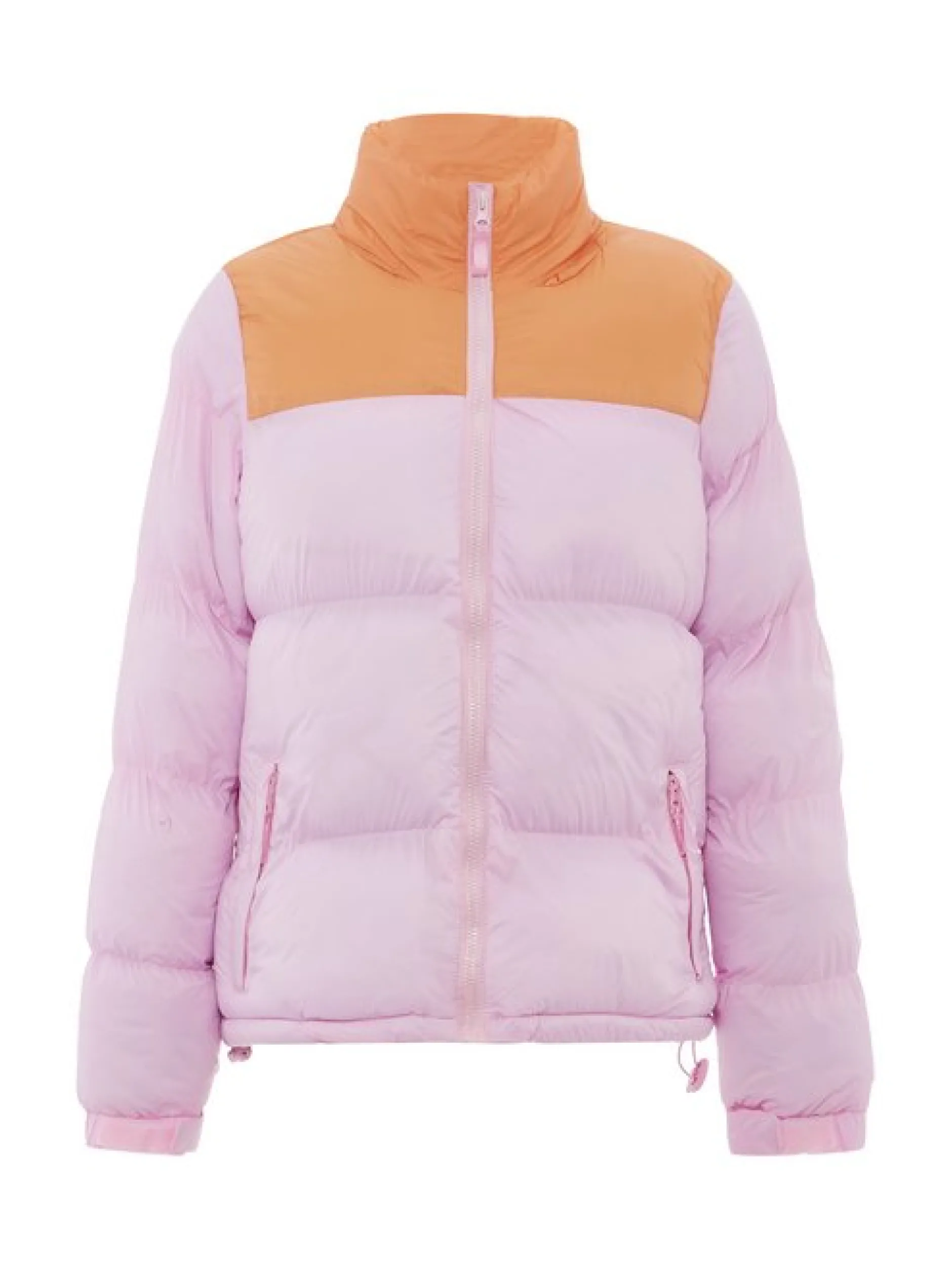 MyMo Damen Wattierte Steppjacke in pink