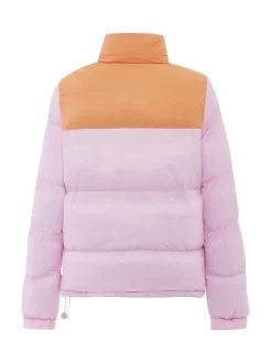 MyMo Damen Wattierte Steppjacke in pink