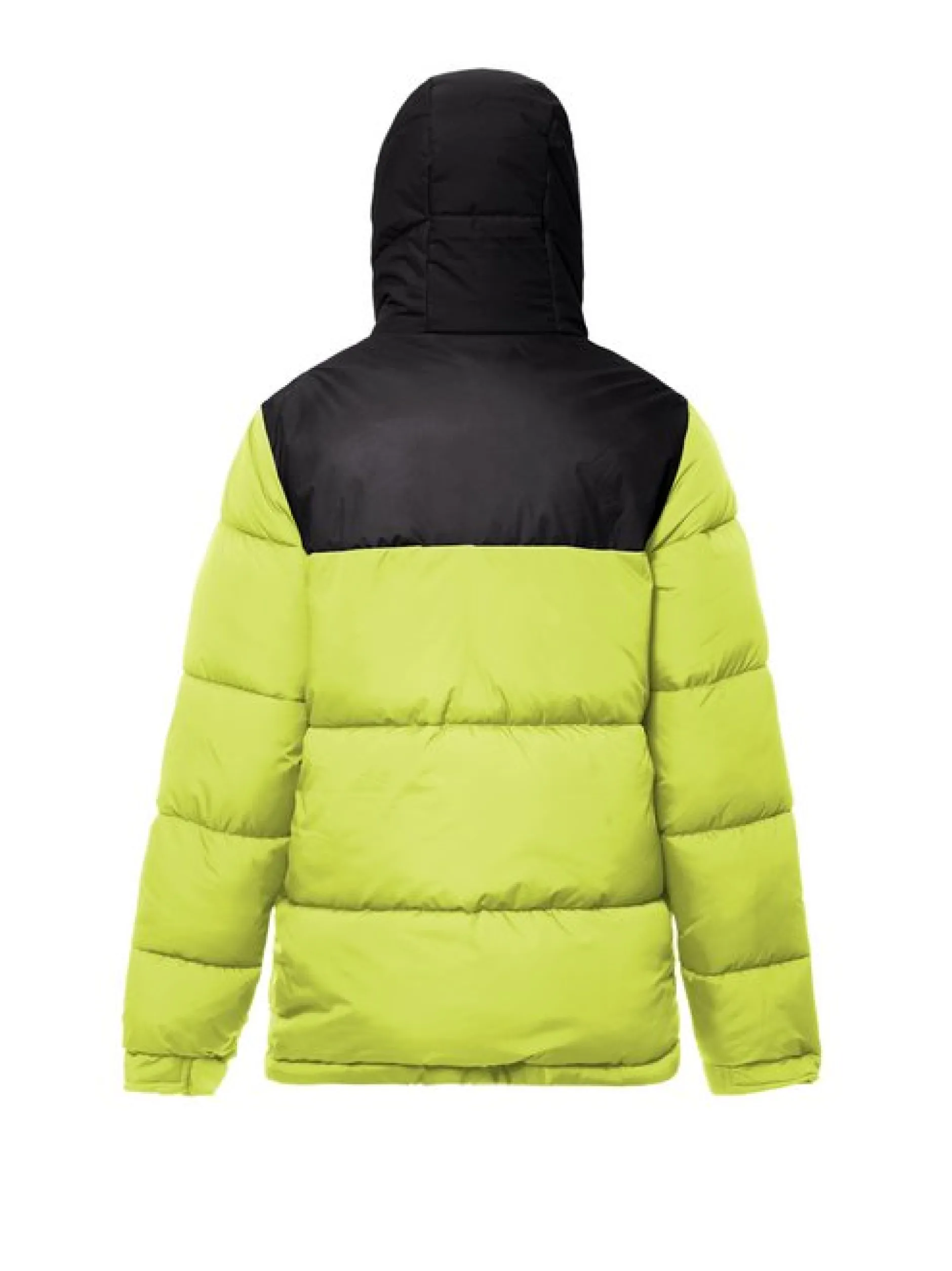 MyMo Damen Wattierte Steppjacke in limone