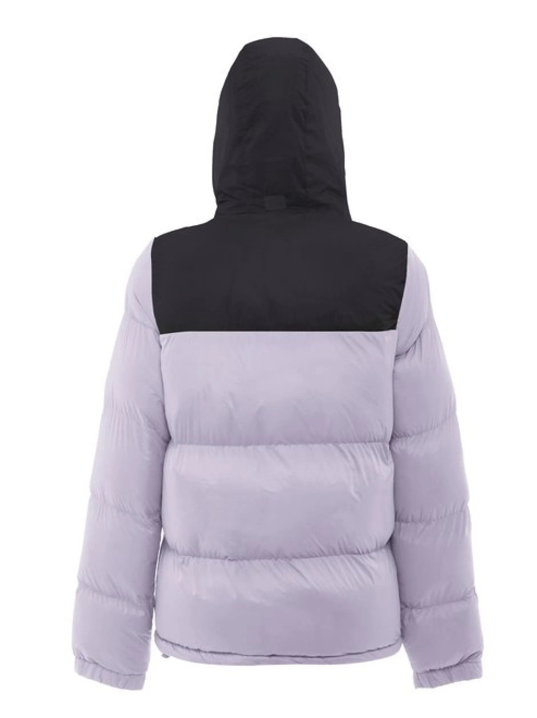 MyMo Damen Wattierte Steppjacke in lila