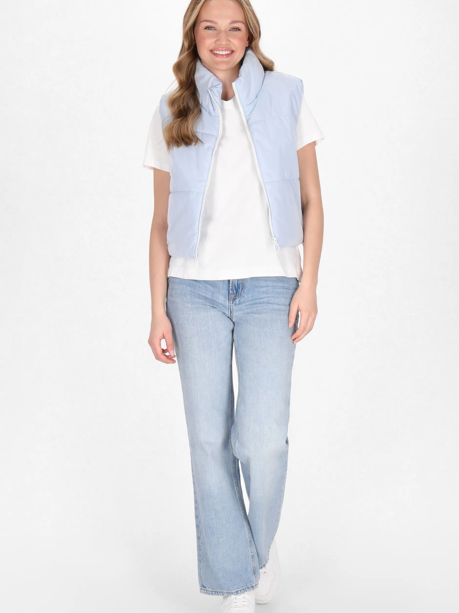 MyMo Damen Weste in blau