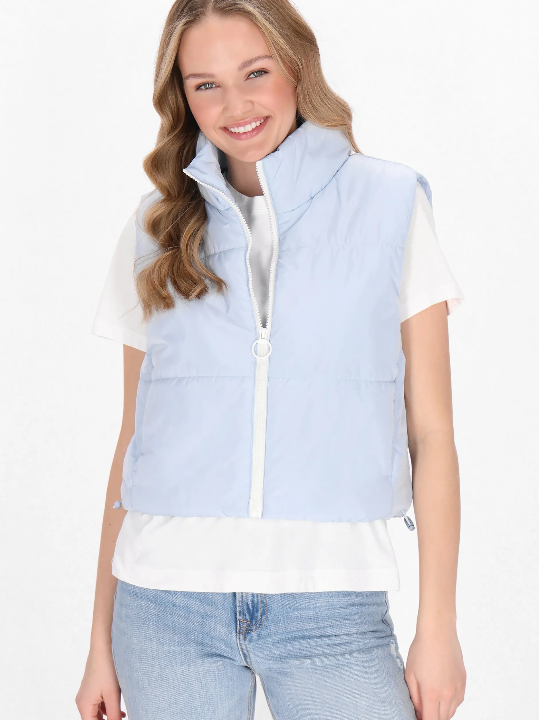 MyMo Damen Weste in blau