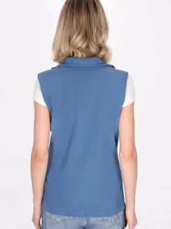 MyMo Damen Weste in blau
