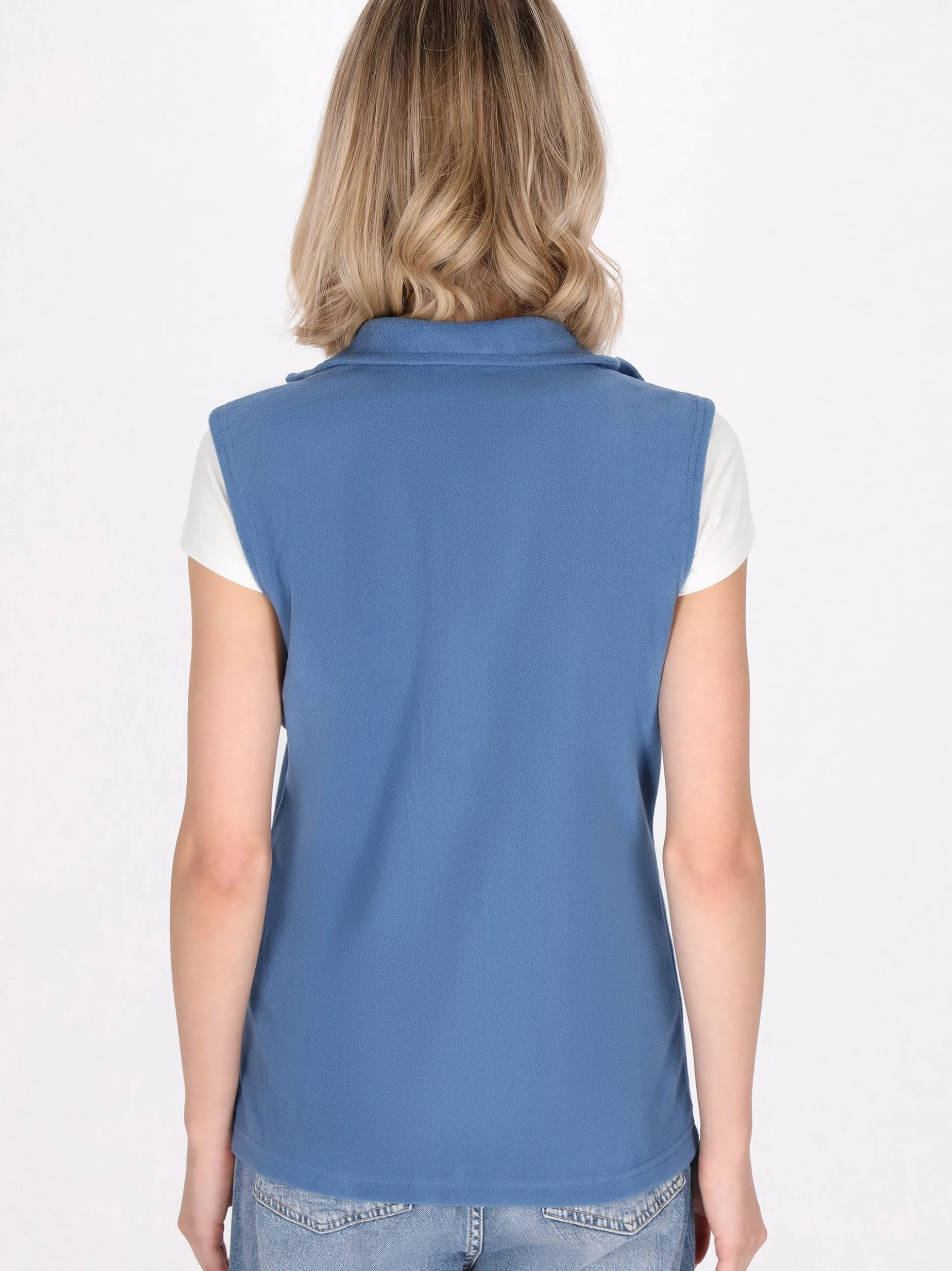 MyMo Damen Weste in blau